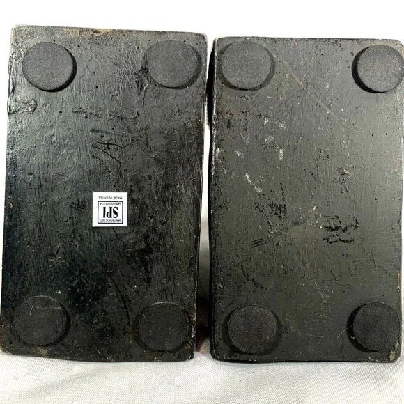 Vintage Cast Iron Monkey Bookend Reading Decorative Art Library Decor - Picture 4 of 7